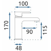 Rea Bloom Mirror Gold B6200 Image #7