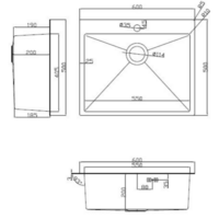 ARFEKA ECO AR мойка 600*500, коландер F, дозатор SATIN DECOR MILLET Image #6