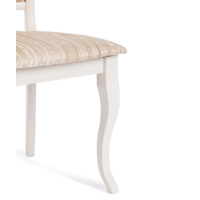 TetChair Opera 45x53x97 (дерево гевея/Ivory White/слоновая кость/ткань бежевая/рисунок золото) Image #7