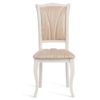 TetChair Opera 45x53x97 (дерево гевея/Ivory White/слоновая кость/ткань бежевая/рисунок золото) Image #2
