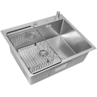 ARFEKA ECO AR мойка 600*500, коландер F, дозатор SATIN DECOR VOLCANIC