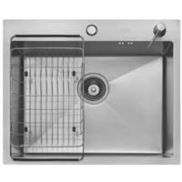 ARFEKA ECO AR мойка 600*500, коландер F, дозатор SATIN DECOR VOLCANIC Image #2