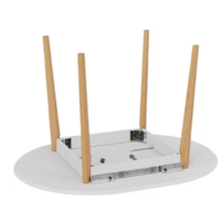 Трия Форли Тип 1 / Б-161 ( белый матовый/натуральное дерево) Image #8