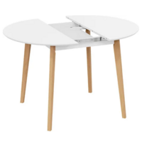 Трия Форли Тип 1 / Б-161 ( белый матовый/натуральное дерево) Image #5