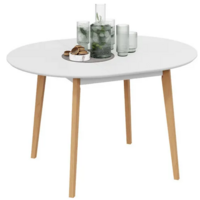 Трия Форли Тип 1 / Б-161 ( белый матовый/натуральное дерево) Image #4