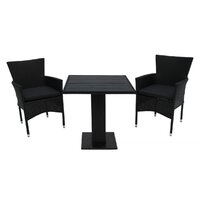 Garden Story Аскер мини / GS015/GS016 (черный/ротанг серый)