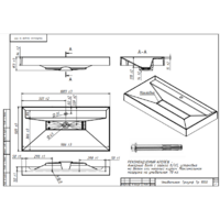 Belux Триумф 1000 (18, белый матовый/Solid Surface) Image #5