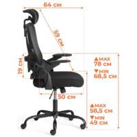 TetChair Invite (ткань, черный) Image #14