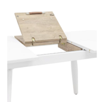 Stool Group Чикаго 120-160x90 / DT-964S-W-120 (белый) Image #3