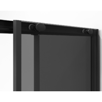 Niagara NG-2829-34BLACK 90x90x195 (черный матовый/тонированное стекло) Image #5