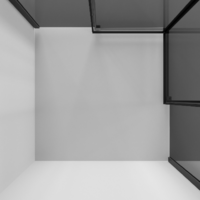 Niagara NG-2829-34BLACK 90x90x195 (черный матовый/тонированное стекло) Image #4