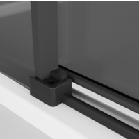 Niagara NG-2829-34BLACK 90x90x195 (черный матовый/тонированное стекло) Image #7