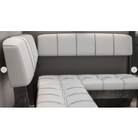 Трия Альфа (ателье темный/белый кожзам) Image #8