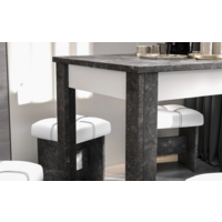 Трия Альфа (ателье темный/белый кожзам) Image #6