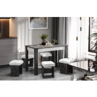 Трия Альфа (ателье темный/белый кожзам) Image #5